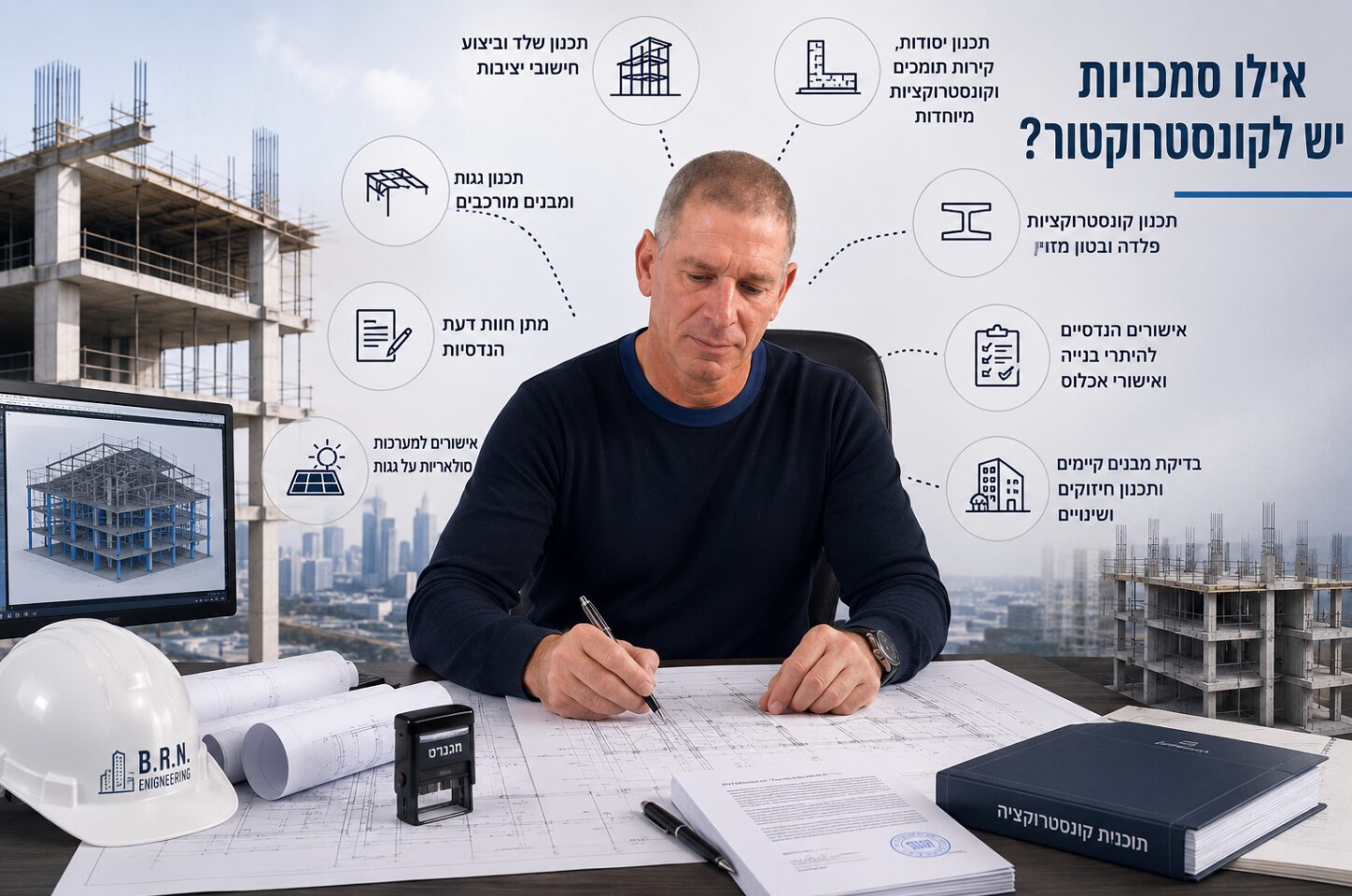 אילו סמכויות יש לקונסטרוקטור - מידע מקצועי - ברנ הנדסה